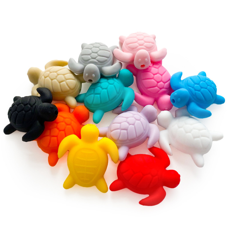 Wholesale Color Animal Turtle Cartoon Focal Beads