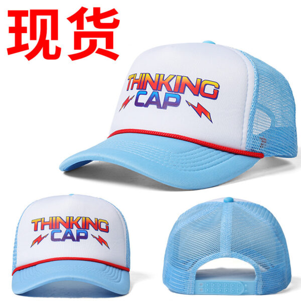 Wholesale Bule and white Baseball cap