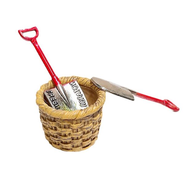Wholesale Miniature Shovel Mini Gardening Tool Dollhouse Doll Accessories