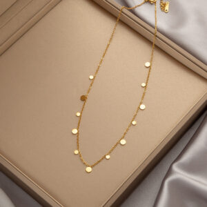 Simple Small Round Necklace