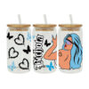 Wholesale Cartoon Cute Trendy Character Theme 16oz Cup UV DTF Wraps