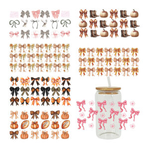 Wholesale UV Transfer Paste Glass Crystal Label Crystal Paste 16OZ UV DTF WRAPS