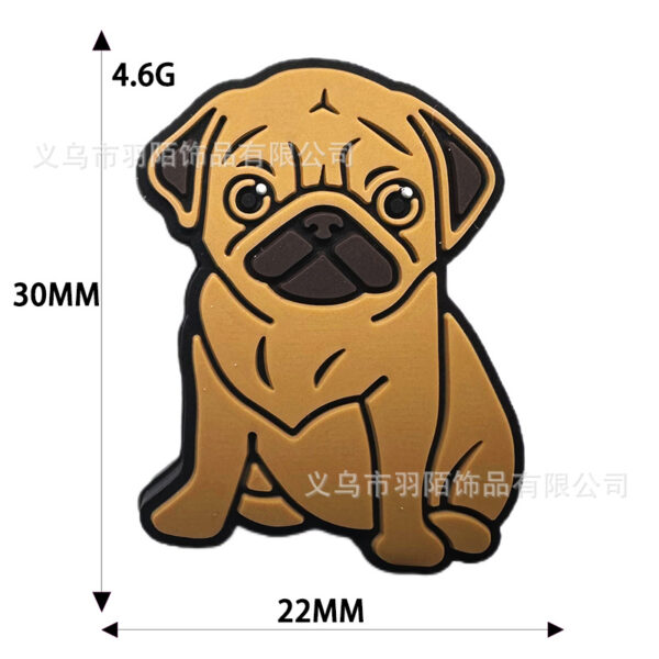 Wholesale 10PCS Pet Dog Cartoon Silicone Beads