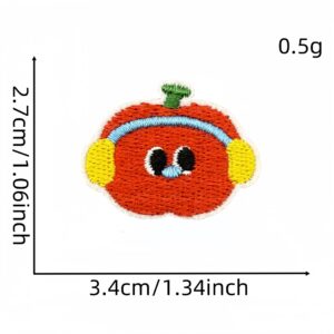 Cartoon animal cloth stickers 6#