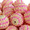 O1CN01yk7Ged1QErIdWccpx_2201245431945-0-cib Wholesale 5PCS 20MM Rhinestone Resin Beads Bubblegum Beads