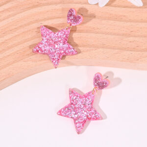 Pink five-pointed star