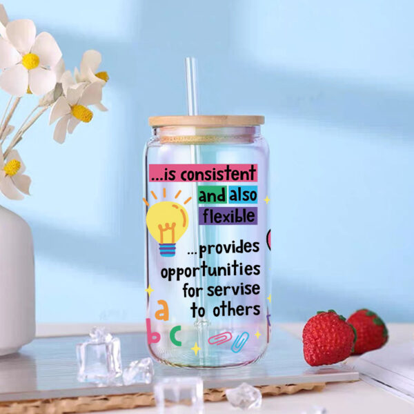 Wholesale UV Transfer Paste Glass Crystal Label Crystal Paste Cross-border Special Paste for 16oz Glass Cup 23cmX11cm