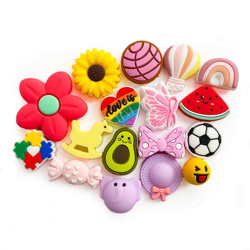 Wholesale colorful cartoon elephant animals 3D focal beads