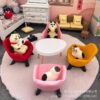 Wholesale Miniature dollhouse sofa ornaments (Doll Accessories)
