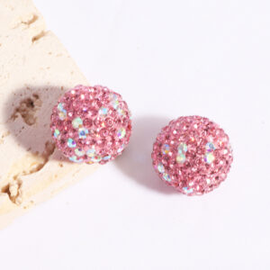 Pink starry sky