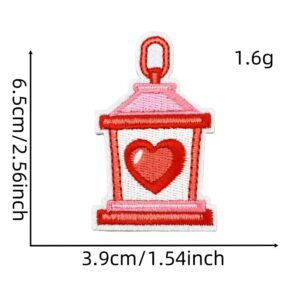 Pink couple cloth stickers 12#