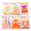 Wholesale Cute Cartoon Sticky Notes 3 Books Animal Stacking Set
