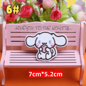 Cinnamon dog patch ----- Self-adhesive style 2