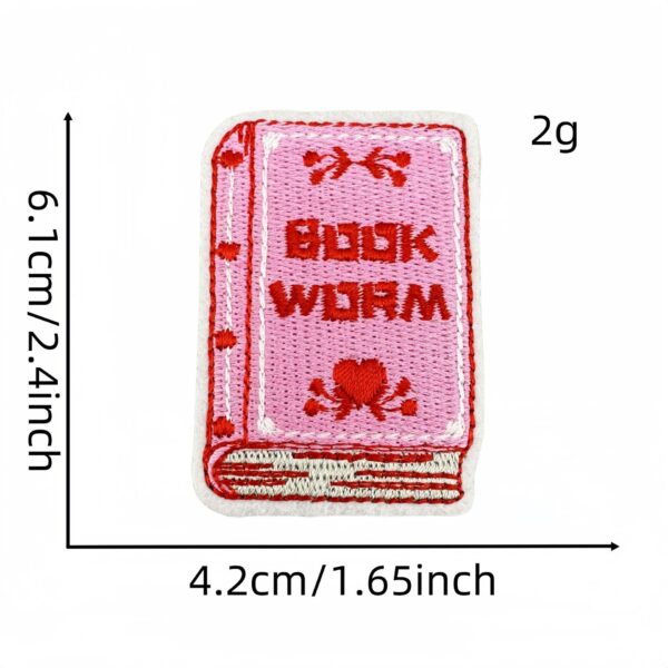 Wholesale Cartoon English book series embroidery DIY patches