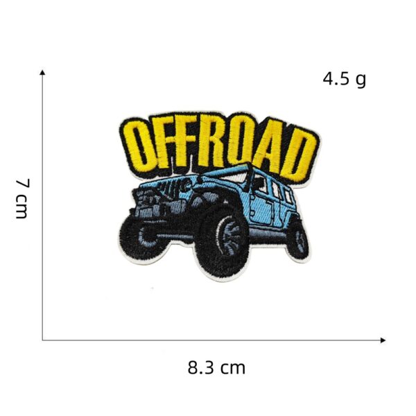 Wholesale Camping series animal cartoon DIY patches