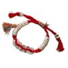 Wholesale Handmade Cotton Rope Bracelet Adjustable Stacked Rope Bracelet