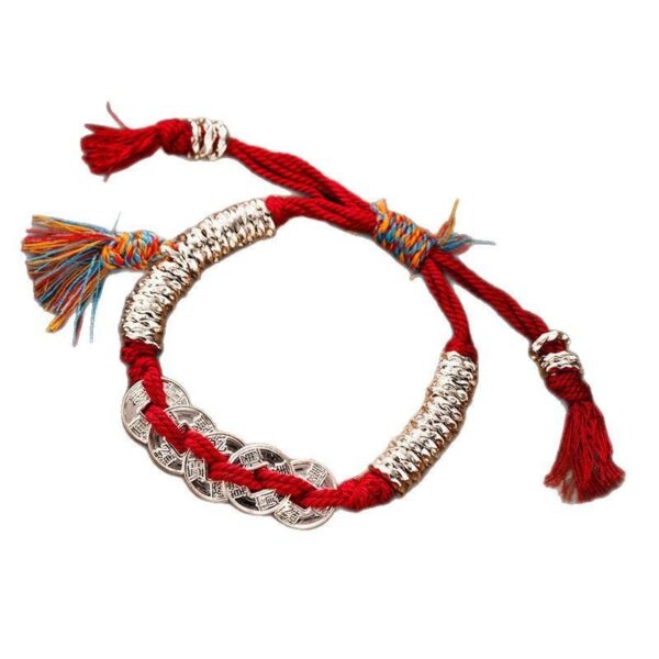 Wholesale Handmade Cotton Rope Bracelet Adjustable Stacked Rope Bracelet