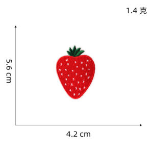 Strawberry cloth patch 5#