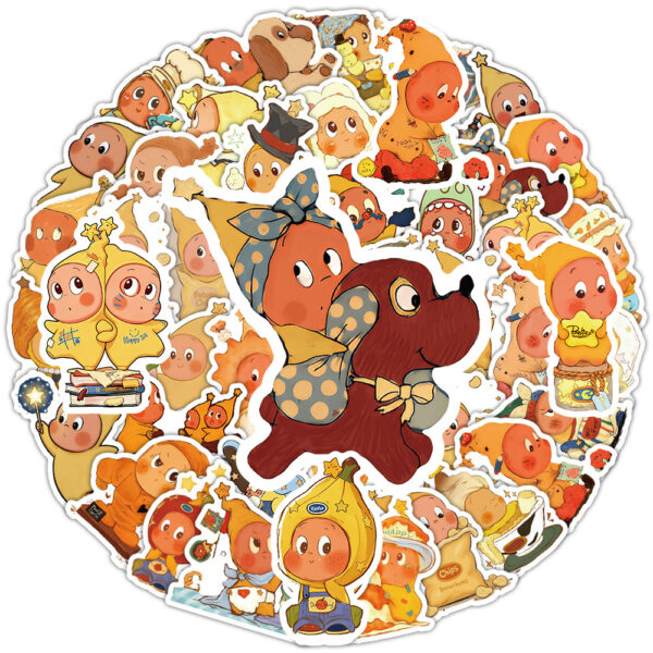 O1CN01zAll9A2JttoI4Fidz_2220048729480-0-cib Wholesale 50 Cute Cartoon Star People Waterproof Vinyl Stickers OLY Exclusive