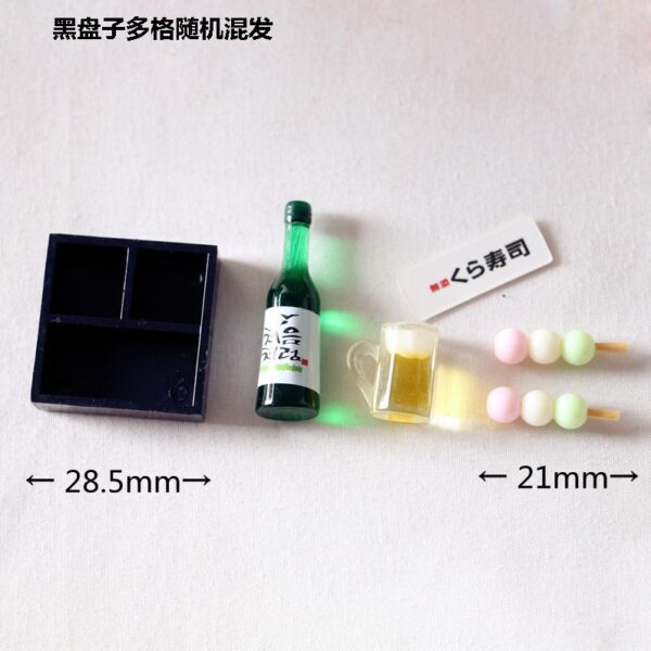 Wholesale Sushi bento box mini food toy Doll Accessories