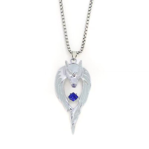 O1CN01zD3kN42IVKbxfriI5_3919529291-0-cib Wholesale Luminous Wolf Totem Wolf King Luminous Necklace