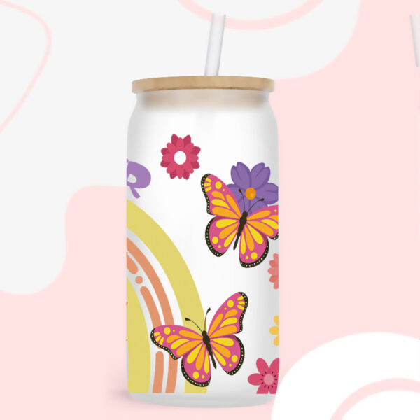 Wholesale UV Transfer Paste Glass Crystal Label Crystal Paste Cross-border Special Paste for 16oz Glass Cup 23cmX11cm