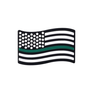 green and white flag