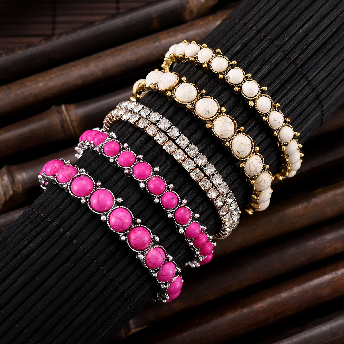 Wholesale Bohemian Style Bracelet Ethnic Style Stackable Vacation Party Bracelet
