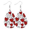 O1CN01zJN8Gw1xkoOTx1p6F_2220909206482-0-cib Wholesale Lover Water saving Drop shaped Love Red Lips Cute Pattern Acrylic Earrings