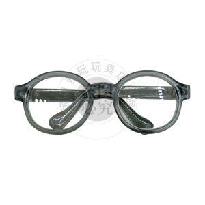 Small size labu gray 6.5cm lens glasses