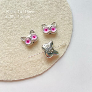 Style 01 white pink eyes 1 piece