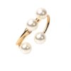 Wholesale Pearl double-layer semi open bracelet