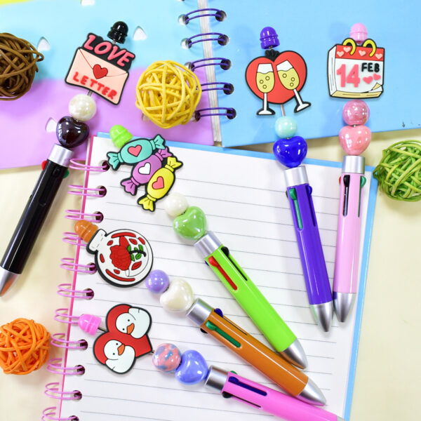 O1CN01zPsOVd28wE3gxP1jD_2218983507996-0-cib Wholesale Random 100pcs Valentine's Day series cartoon PVC soft rubber double-sided beads