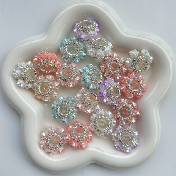 O1CN01zRx4zT1RHREp2x8PQ_2216641112086-0-cib Wholesale Pearlescent Camellia Rose with Diamond Beads