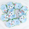 Wholesale Hand-made Diy Through-hole Beaded Mobile Phone Chain Sliding Hand-painted Big Car Beaded Pen Aessories