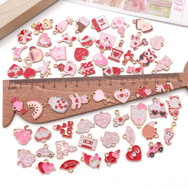 Wholesale Valentine's Day Love Variety Cartoon Jewelry Accessories Pendant