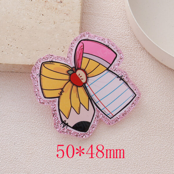 Wholesale Cartoon Bow DIY Acrylic Flatback