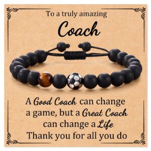 Coach card + football bracelet