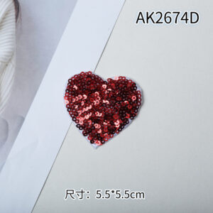 AK2674D (dark red) 5.5cm