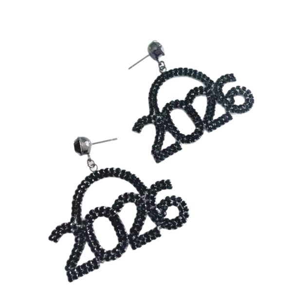 O1CN01zaqSkI1bORU7C1sjD_2217245643455-0-cib Wholesale Diamond Number Arched Geometric Earrings