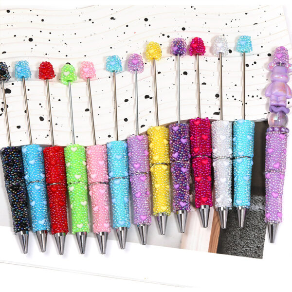 O1CN01zcJWJj2D650z7PzAe_2219394328559-0-cib Wholesale High-Looking Dream Bubble Bead Bead Pen DIY Heart Sticker
