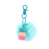 Wholesale Colorful cute furry ball plush keychain