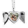 Wholesale Valentine's Day angel wings cole heart-shaped pendant necklace