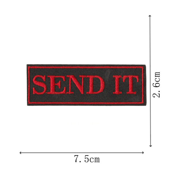 O1CN01zfEA8A1kzO18AWJLa_1703404754-0-cib Wholesale Warrior Series English Letter Embroidered Patch