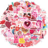 Wholesale 50pcs Cartoon Sweet Valentine's Day Graffiti Stickers
