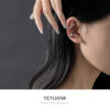 O1CN01zfgrlO2KdEsXPm8d3_2208490579579-0-cib Wholesale Unique Irregular Shape Zirconium New Ear Bone Clip Earrings