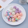 Wholesale Pearl Flower bayberry Ball Diamond Ball Acrylic Beads