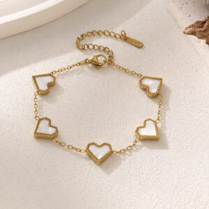11222 white bracelet / 18K