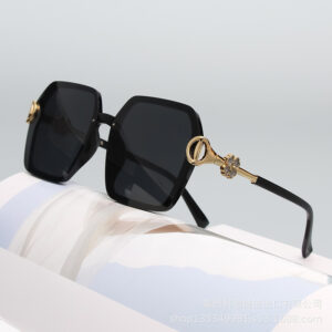 Wholesale Polarized Box Clover Diamond Sunglasses