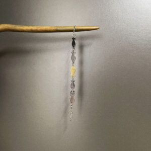 18#Bracelet-titanium steel model-yellow fish d969